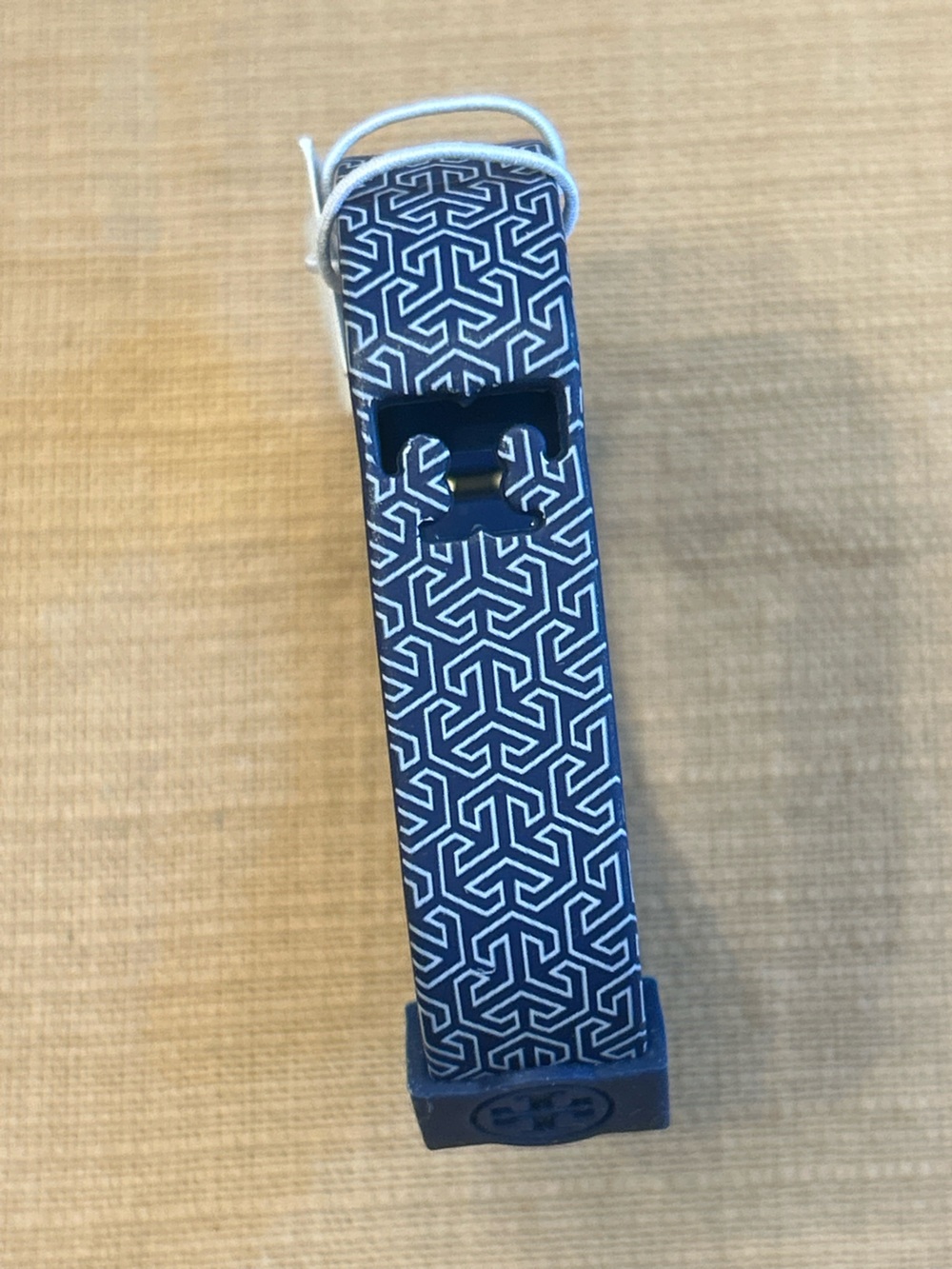 Tory Burch Fitbit Silicone Strap Blue
